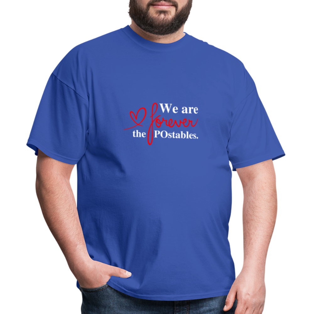We are forever the POstables W Unisex Classic T-Shirt - royal blue