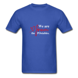 We are forever the POstables W Unisex Classic T-Shirt - royal blue