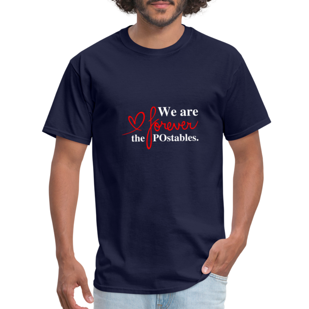We are forever the POstables W Unisex Classic T-Shirt - navy