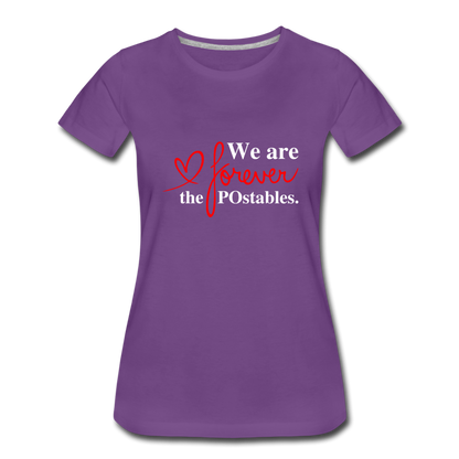 We are forever the POstables W Women’s Premium T-Shirt - purple
