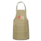 Every Day's A Miracle Adjustable Apron - khaki