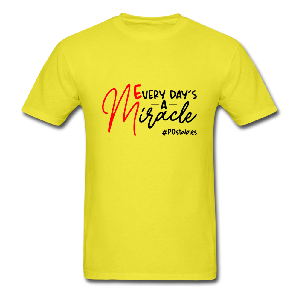 Every Day's A Miracle  B Unisex Classic T-Shirt - yellow