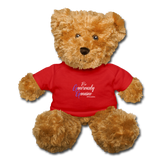 Be Generously Genuine W Teddy Bear - red