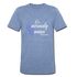 Be Generously Genuine W Unisex Tri-Blend T-Shirt - heather Blue