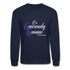 Be Generously Genuine W Crewneck Sweatshirt - navy