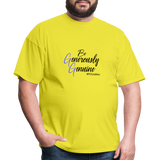 Be Generously Genuine B Unisex Classic T-Shirt - yellow