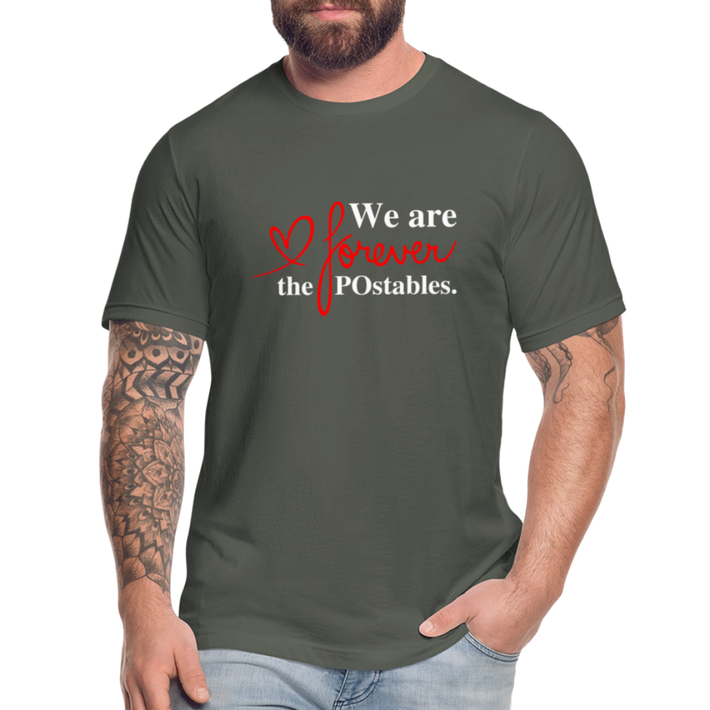 We are forever the POstables W Unisex Jersey T-Shirt by Bella + Canvas - asphalt