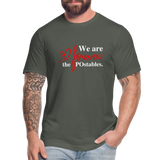 We are forever the POstables W Unisex Jersey T-Shirt by Bella + Canvas - asphalt
