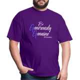 Be Generously Genuine W Unisex Classic T-Shirt - purple
