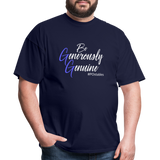 Be Generously Genuine W Unisex Classic T-Shirt - navy