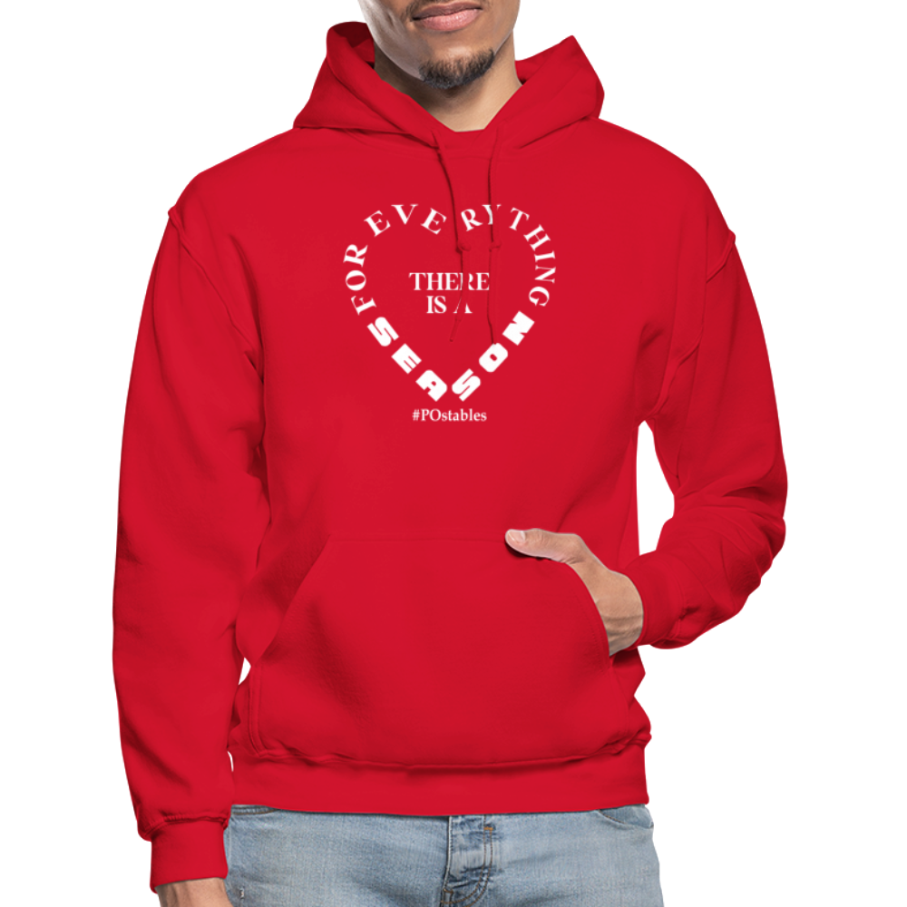 For Everything There is a Season W Gildan Heavy Blend Adult Hoodie - red