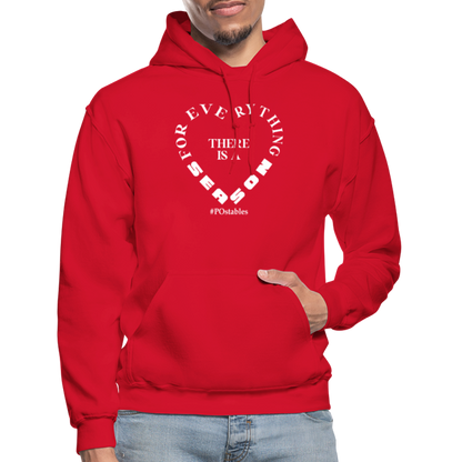 For Everything There is a Season W Gildan Heavy Blend Adult Hoodie - red