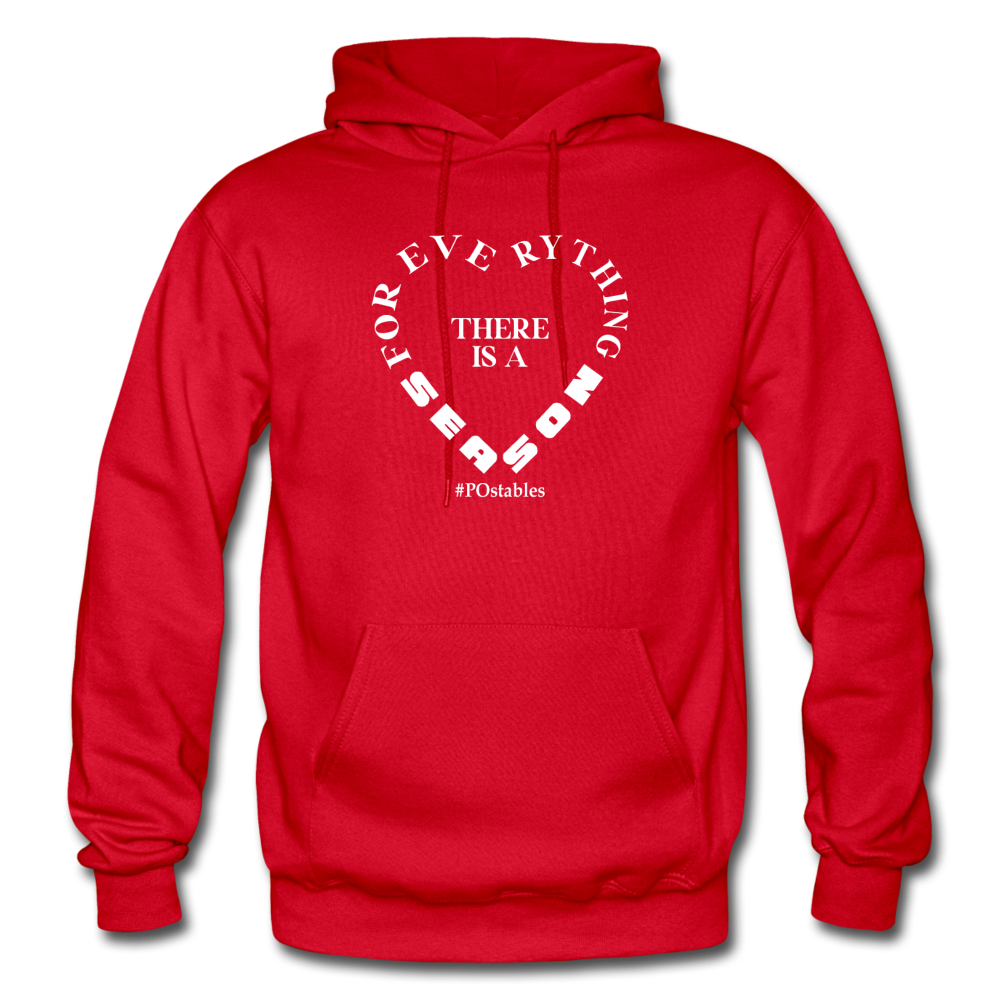 For Everything There is a Season W Gildan Heavy Blend Adult Hoodie - red