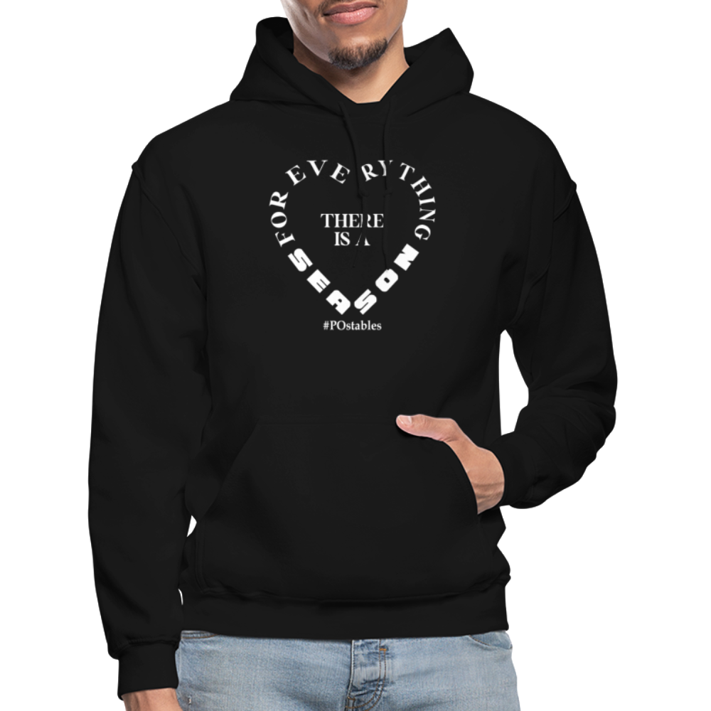 For Everything There is a Season W Gildan Heavy Blend Adult Hoodie - black