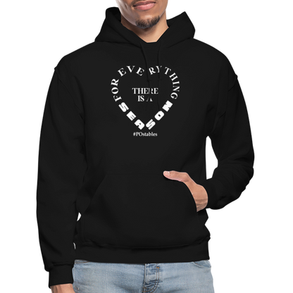 For Everything There is a Season W Gildan Heavy Blend Adult Hoodie - black