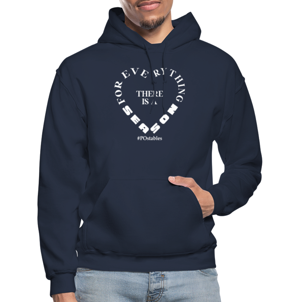 For Everything There is a Season W Gildan Heavy Blend Adult Hoodie - navy