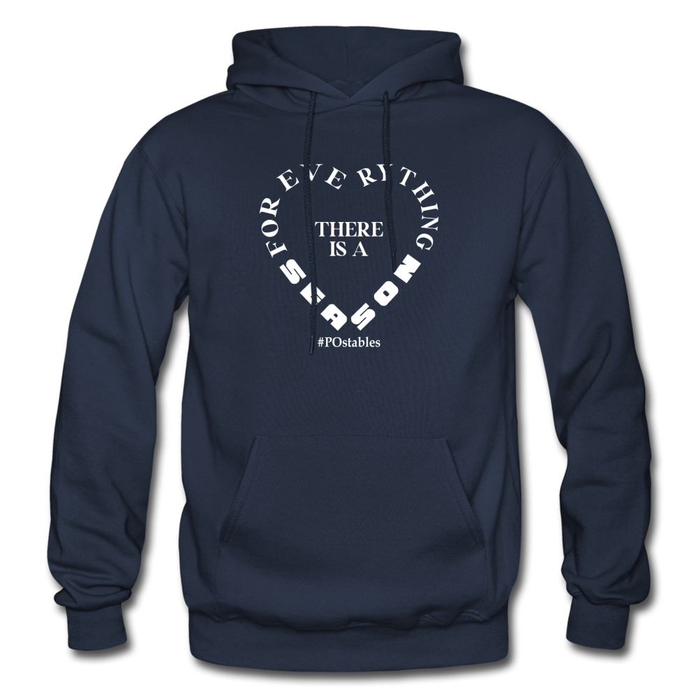 For Everything There is a Season W Gildan Heavy Blend Adult Hoodie - navy