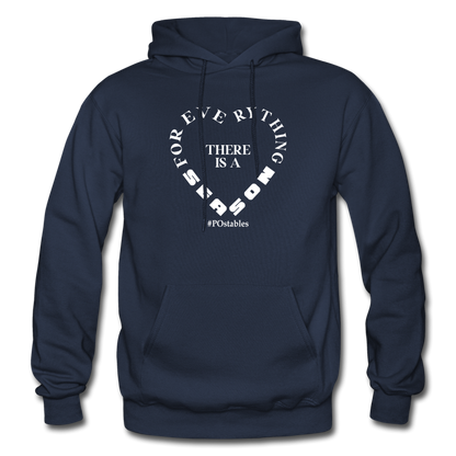 For Everything There is a Season W Gildan Heavy Blend Adult Hoodie - navy