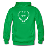 For Everything There is a Season W Gildan Heavy Blend Adult Hoodie - kelly green
