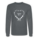 For Everything There is a Season W Men's Long Sleeve T-Shirt - charcoal