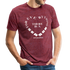 For Everything There is a Season W Unisex Tri-Blend T-Shirt - heather cranberry