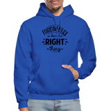 Forgiveness Is Doing The Right Thing B Gildan Heavy Blend Adult Hoodie - royal blue