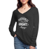 Forgiveness Is Doing The Right Thing W Women’s Long Sleeve  V-Neck Flowy Tee - deep heather