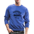 Forgiveness Is Doing The Right Thing B Crewneck Sweatshirt - royal blue