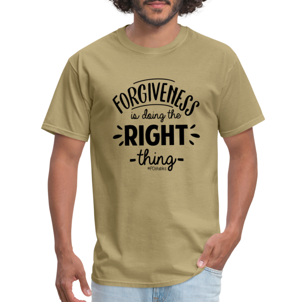 Forgiveness Is Doing The Right Thing B Unisex Classic T-Shirt - khaki