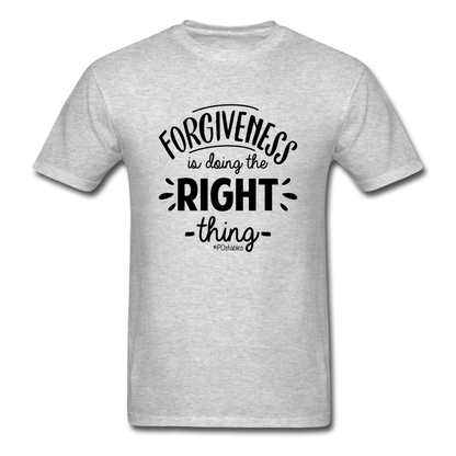 Forgiveness Is Doing The Right Thing B Unisex Classic T-Shirt - heather gray