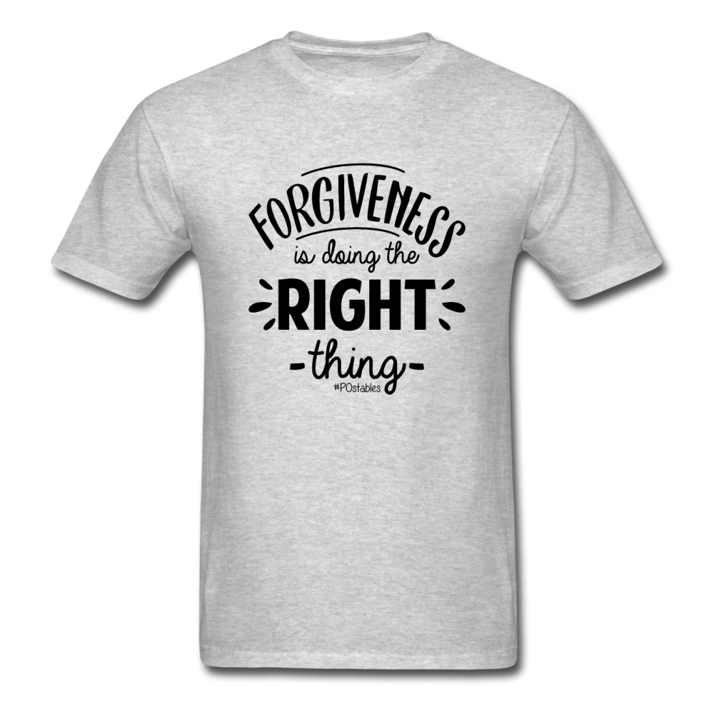 Forgiveness Is Doing The Right Thing B Unisex Classic T-Shirt - heather gray