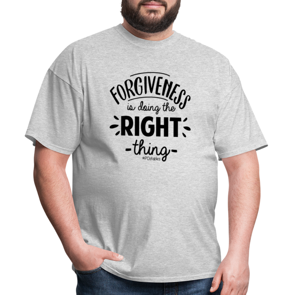 Forgiveness Is Doing The Right Thing B Unisex Classic T-Shirt - heather gray