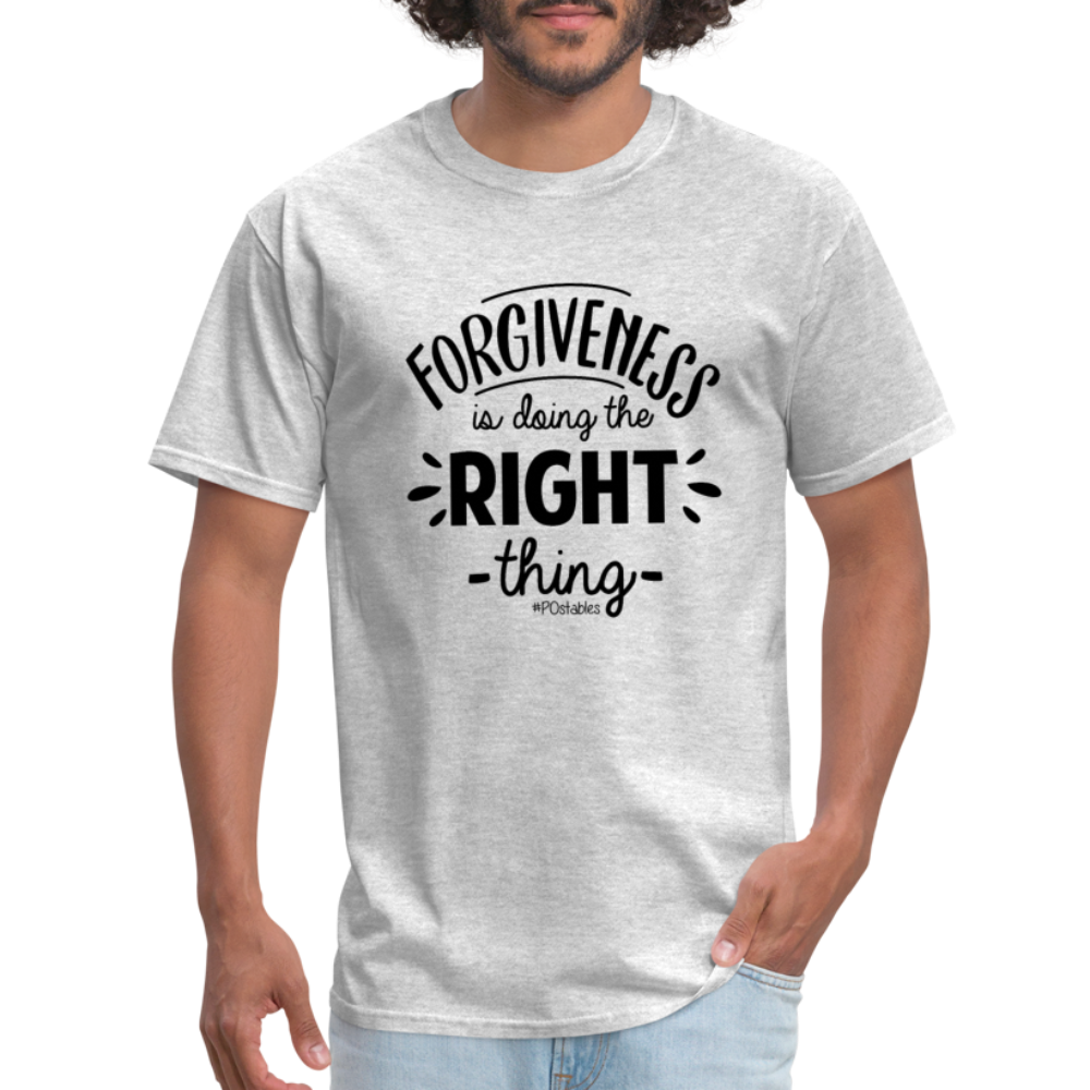 Forgiveness Is Doing The Right Thing B Unisex Classic T-Shirt - heather gray