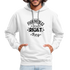 Forgiveness Is Doing The Right Thing B Contrast Hoodie - white/gray