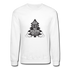 Perhaps The Rock Was Holding Onto It B Crewneck Sweatshirt - white