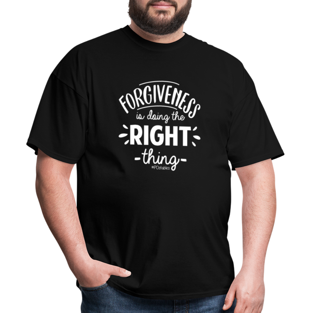 Forgiveness Is Doing The Right Thing W Unisex Classic T-Shirt - black