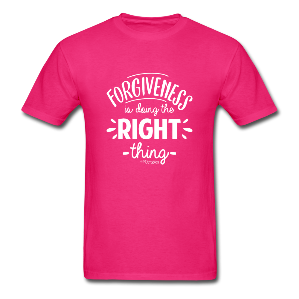 Forgiveness Is Doing The Right Thing W Unisex Classic T-Shirt - fuchsia