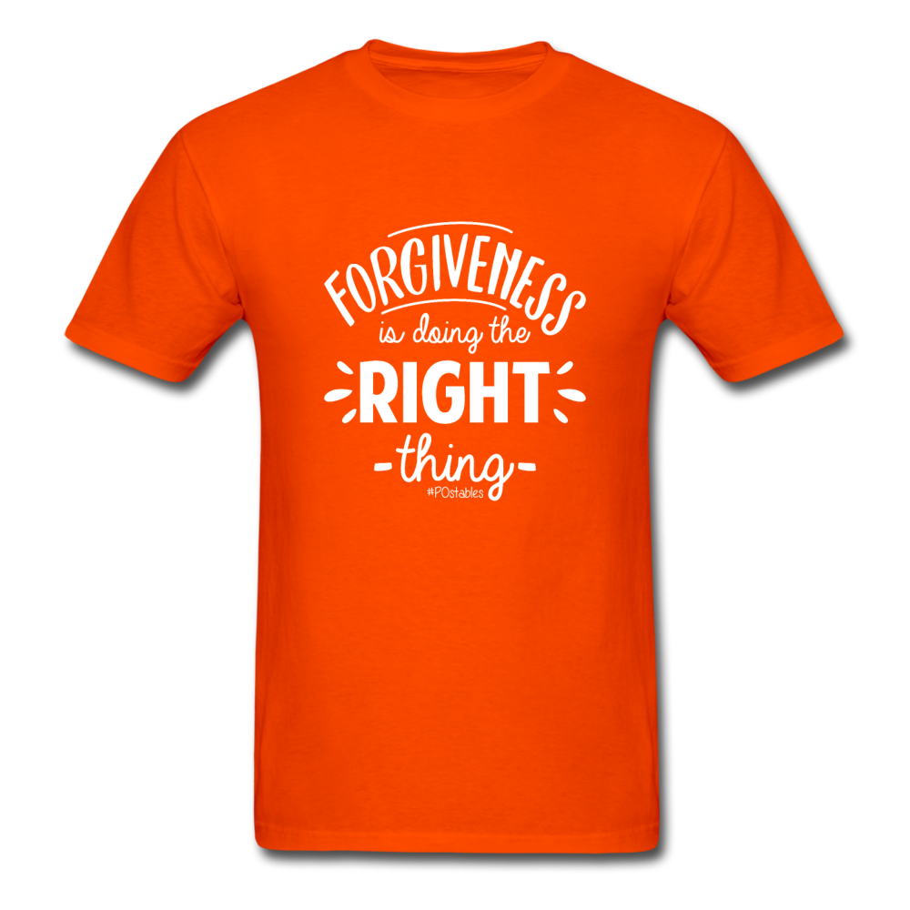 Forgiveness Is Doing The Right Thing W Unisex Classic T-Shirt - orange