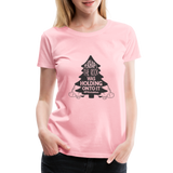 Perhaps The Rock Was Holding Onto It B Women’s Premium T-Shirt - pink