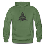 Perhaps The Rock Was Holding Onto It B Gildan Heavy Blend Adult Hoodie - military green