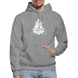 Perhaps The Rock Was Holding Onto It W Gildan Heavy Blend Adult Hoodie - graphite heather