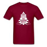 Perhaps The Rock Was Holding Onto It W Unisex Classic T-Shirt - burgundy