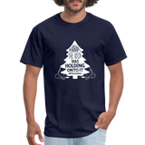 Perhaps The Rock Was Holding Onto It W Unisex Classic T-Shirt - navy