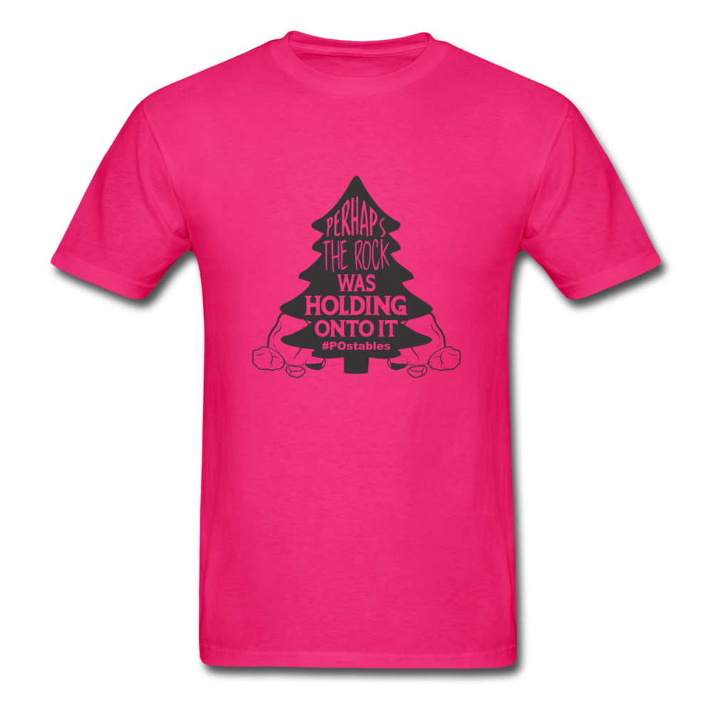 Perhaps The Rock Was Holding Onto It B Unisex Classic T-Shirt - fuchsia