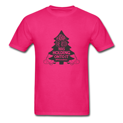 Perhaps The Rock Was Holding Onto It B Unisex Classic T-Shirt - fuchsia