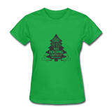 Perhaps The Rock Was Holding Onto It B Women's T-Shirt - bright green