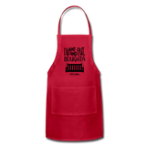 I Bought A Porch Swing B Adjustable Apron - red
