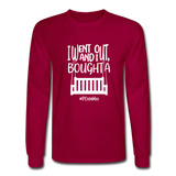 I Bought A Porch Swing W Men's Long Sleeve T-Shirt - dark red