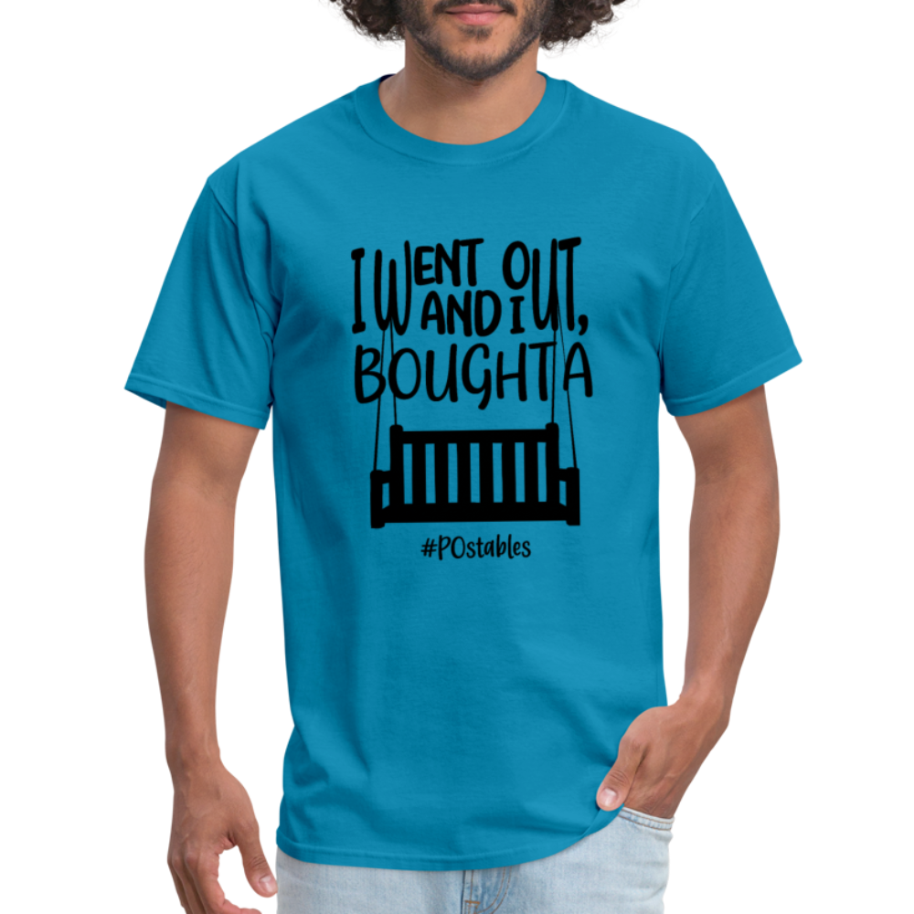 I Bought A Porch Swing B Unisex Classic T-Shirt - turquoise