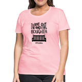 I Bought A Porch Swing B Women’s Premium T-Shirt - pink